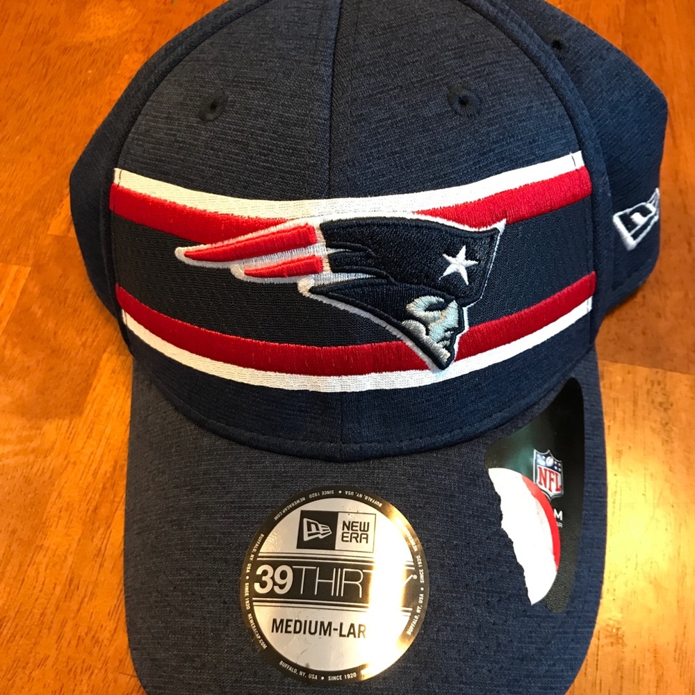 New England Patriots New Era NFL Sideline On Field 39Thirty Flex Fit Hat (M/L)